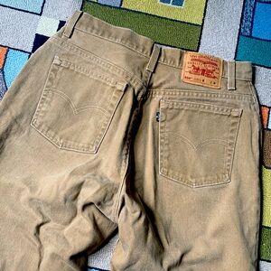 Levi’s 550 Relaxed Fit Tapered Leg Denim